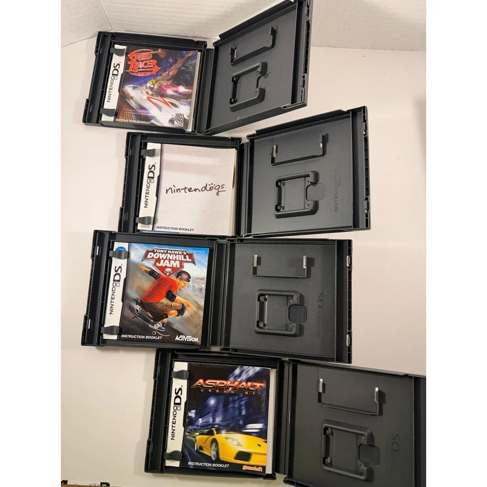 Nintendo DS Case Lot Of 13 NO GAMES SpongeBob Sims 2 Shaun White COD Manuals